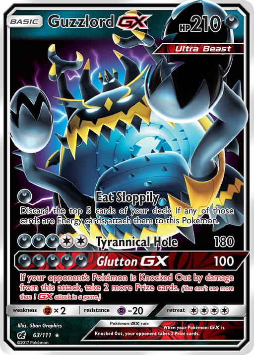 Guzzlord GX [SM - Crimson Invasion] 