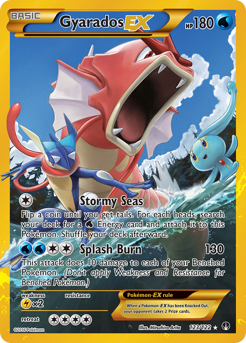 Gyarados EX (123/122) [XY: BREAKpoint] 