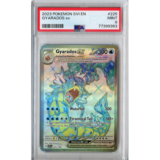 Gyarados ex (225/198) - Full Art - Scarlet & Violet Base [PSA 9] 