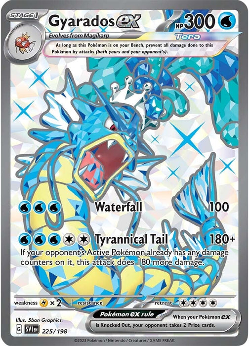 Gyarados ex (225/198) [Scarlet & Violet: Base Set] 