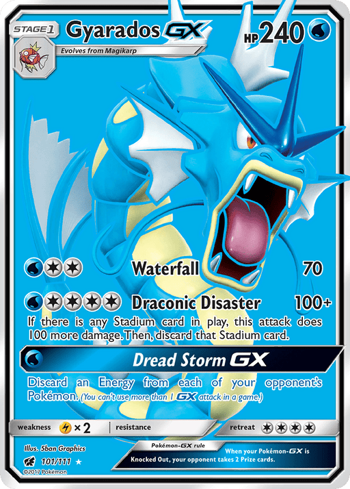 Gyarados GX (Full Art) [SM - Crimson Invasion] 