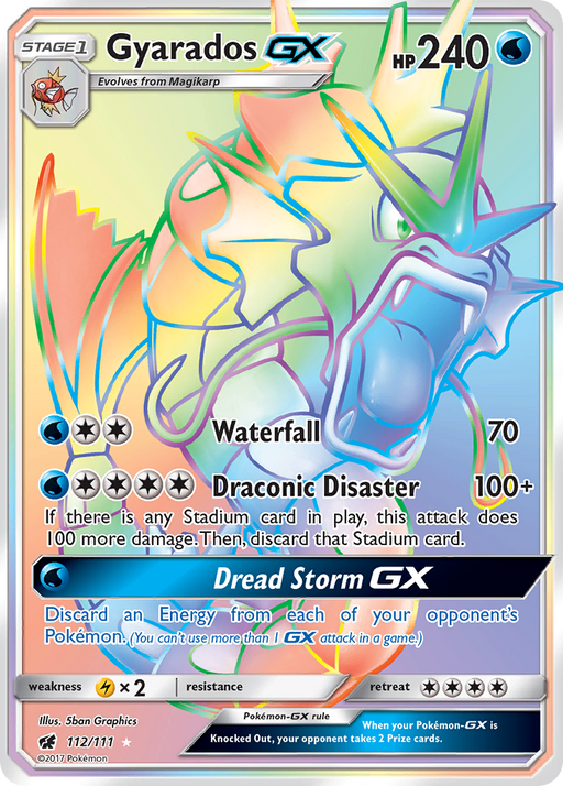 Gyarados GX (Secret) [SM - Crimson Invasion] 