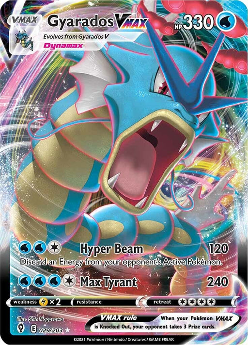 Gyarados VMAX (029/203) [Sword & Shield: Evolving Skies] 