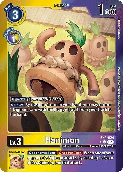 Hanimon (Limited Foil) (EX9-024 C) 