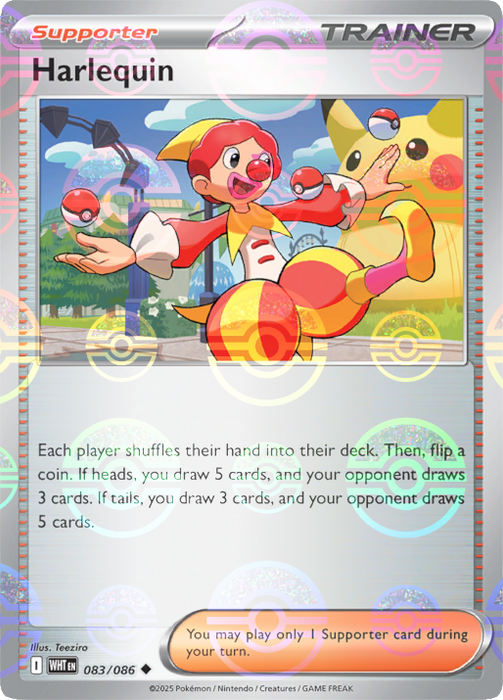 Harlequin (083/086) (Poke Ball Pattern) [Scarlet & Violet: White Flare] 