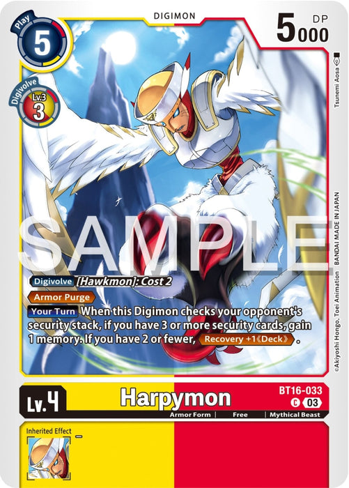 Harpymon (BT16-033 C) 