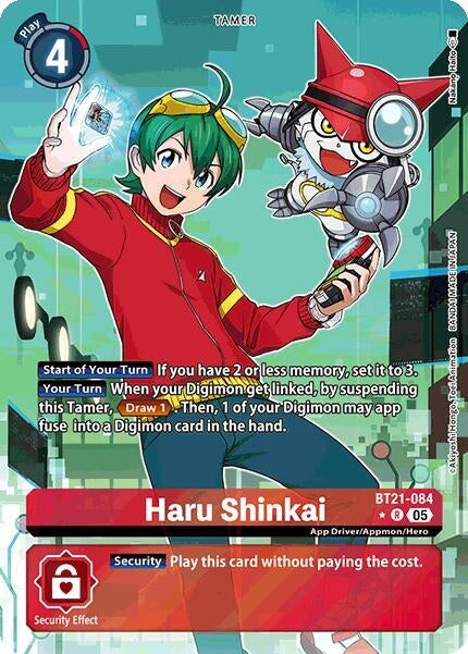 Haru Shinkai (Alternate Art) (BT21-084 R) 