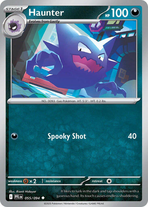 Haunter (055/094) [Mega Evolution: Phantasmal Flames] 