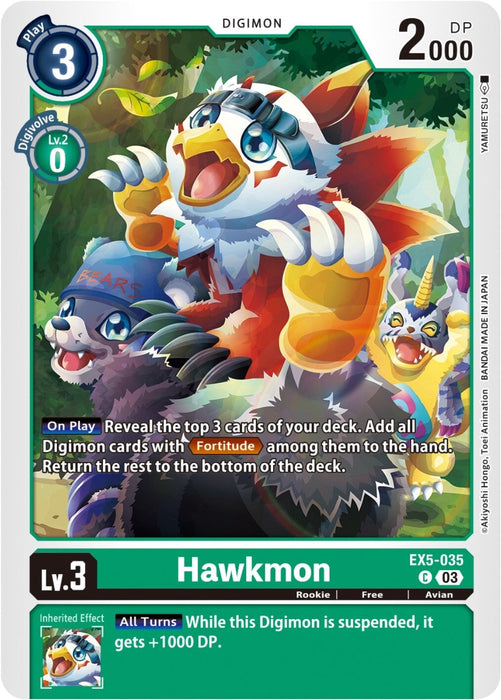 Hawkmon (EX5-035 C) 