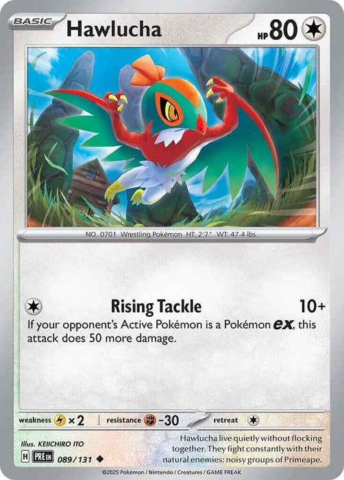 Hawlucha (089/131) [Scarlet & Violet: Prismatic Evolutions] 