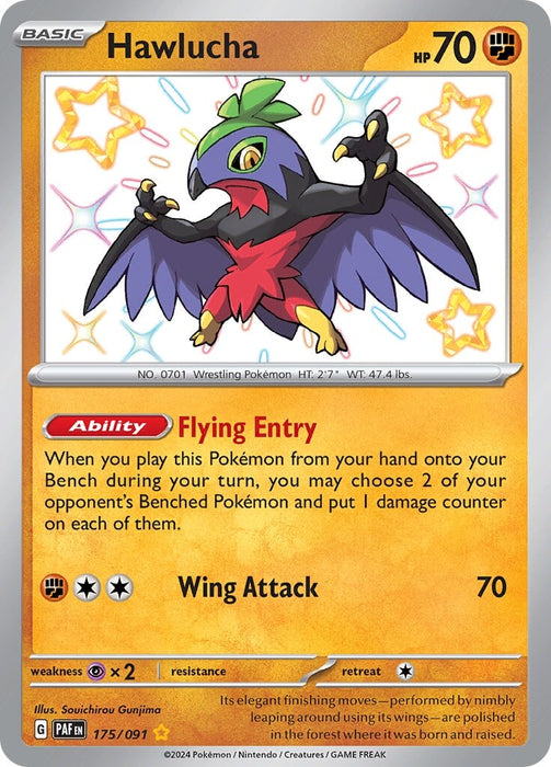 Hawlucha (175/08) [Scarlet & Violet: Paldean Fates] 