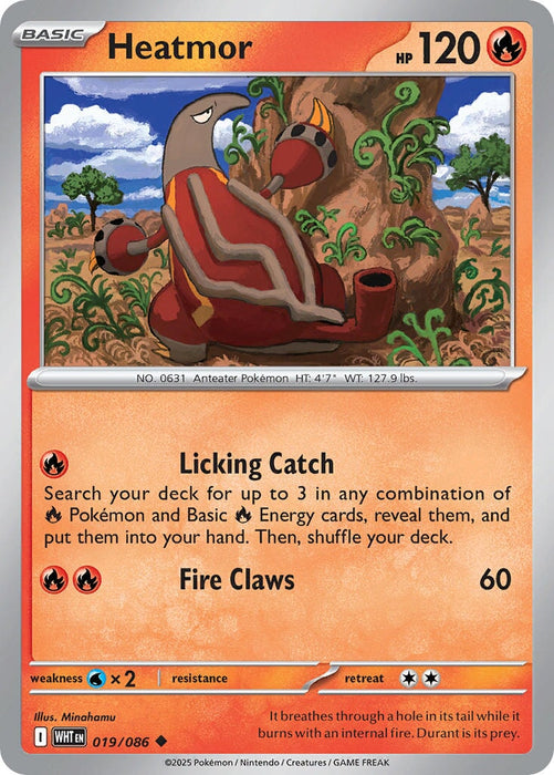 Heatmor (019/086) [Scarlet & Violet: White Flare] 