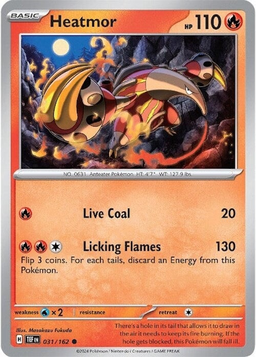 Heatmor (031/162) [Scarlet & Violet: Temporal Forces] 