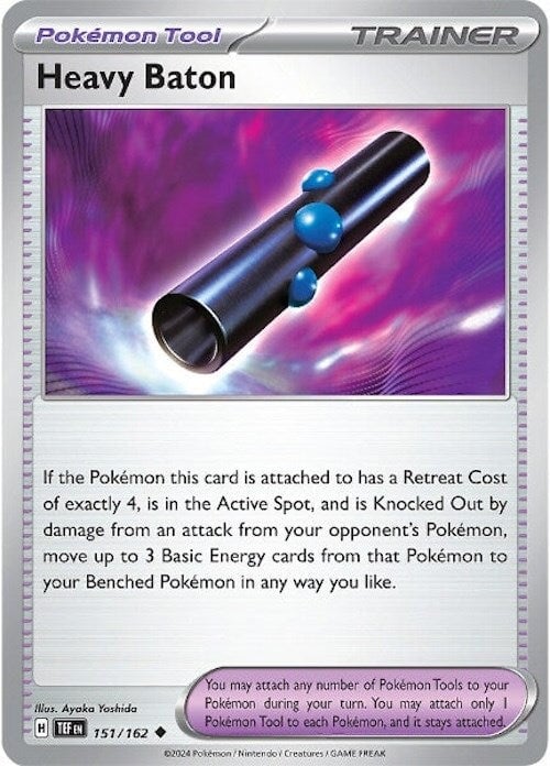 Heavy Baton (151/162) [Scarlet & Violet: Temporal Forces] 