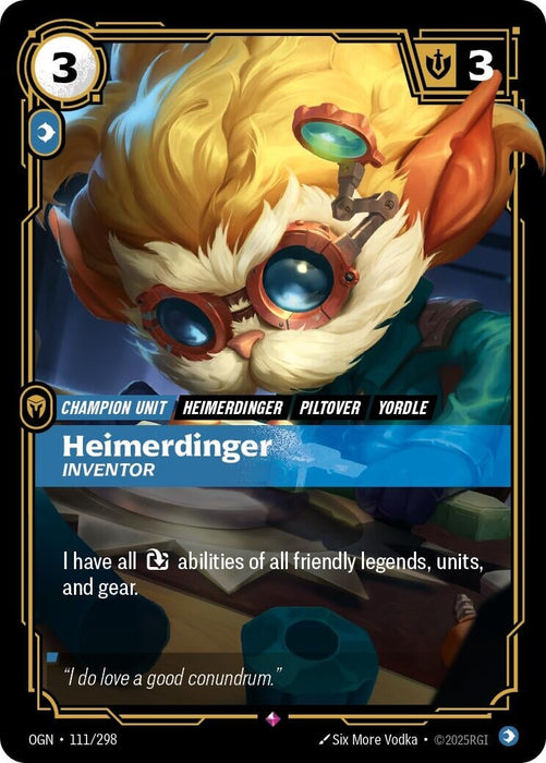 Heimerdinger - Inventor (111/298) 