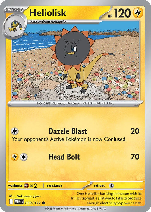 Heliolisk (053/132) [Mega Evolution: Base Set] 