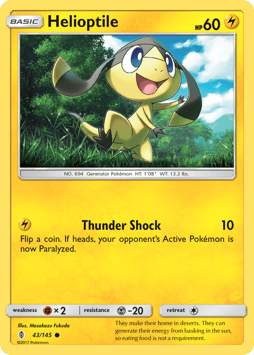 Helioptile [SM - Guardians Rising] 