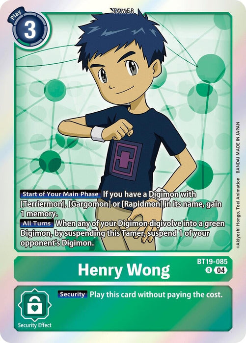 Henry Wong (BT19-085 R) 