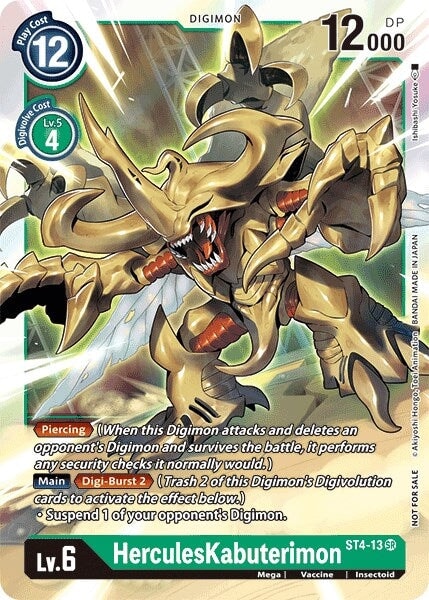 HerculesKabuterimon (Event Pack 2) (ST4-13 SR) 