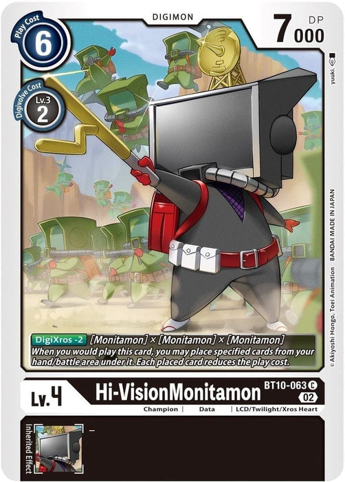 Hi-VisionMonitamon (#BT10-063 C) (Xros Encounter) Near Mint 