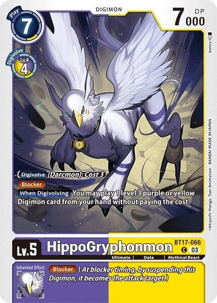 HippoGryphonmon (BT17-066 C) 