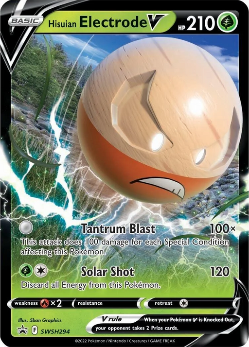 Hisuian Electrode V (SWSH294) [Sword & Shield: Black Star Promos] 