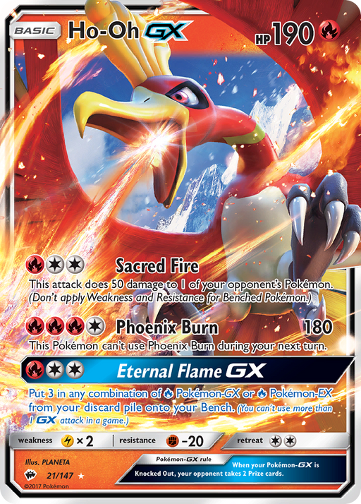 Ho-Oh GX [SM - Burning Shadows] 