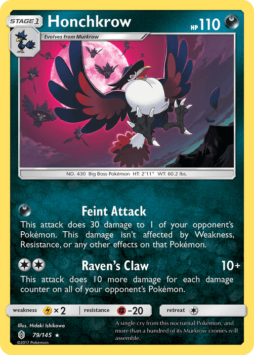 Honchkrow [SM - Guardians Rising] 