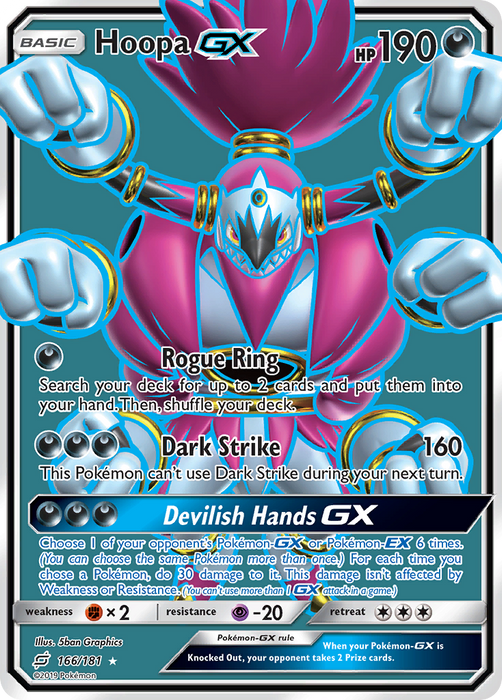 Hoopa GX (166/181) [Sun & Moon: Team Up] 