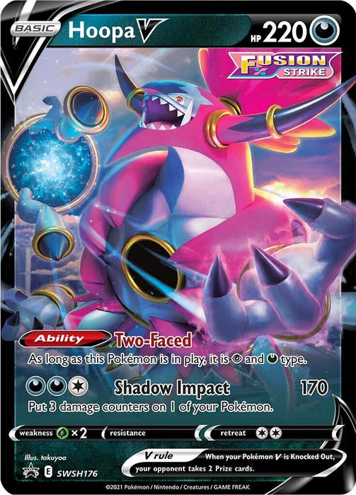 Hoopa V (SWSH176) [Sword & Shield: Black Star Promos] 