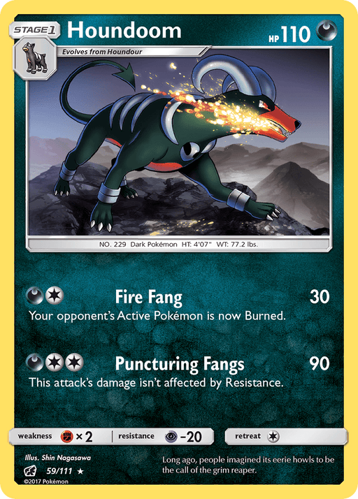 Houndoom [SM - Crimson Invasion] 