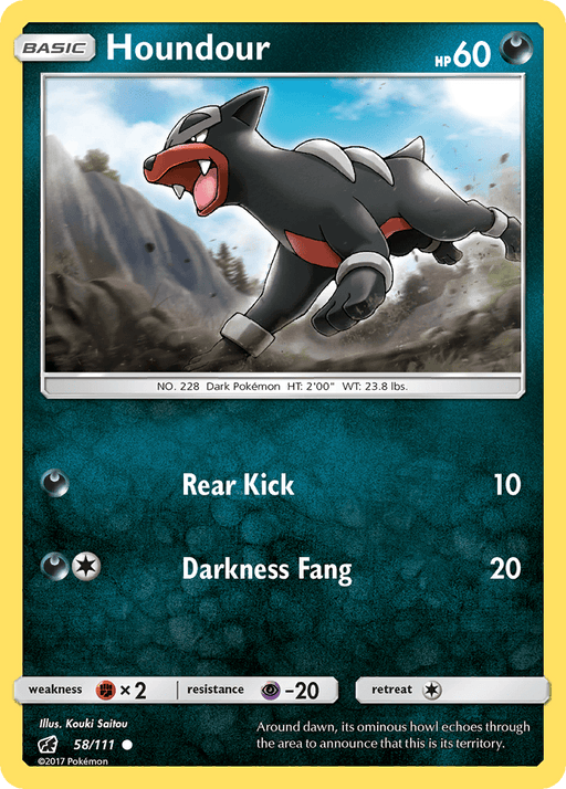 Houndour [SM - Crimson Invasion] 
