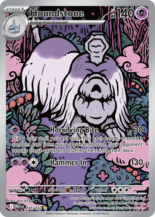 Houndstone (145/132) [Mega Evolutions: Base Set] 