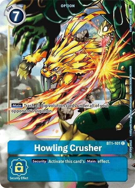 Howling Crusher - BT1-101 (Dash Pack Ver. 1.5) (BT1-101 C) 