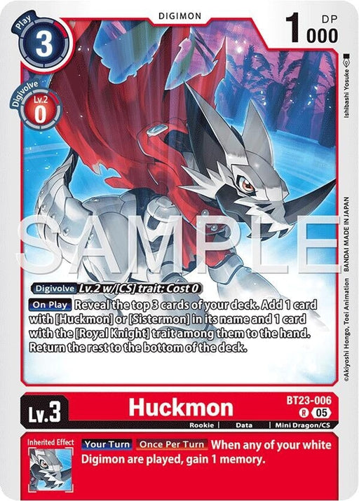 Huckmon (BT23-006 R) 