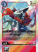Huckmon (#BT6-009 R) (Double Diamond) Near Mint Foil 