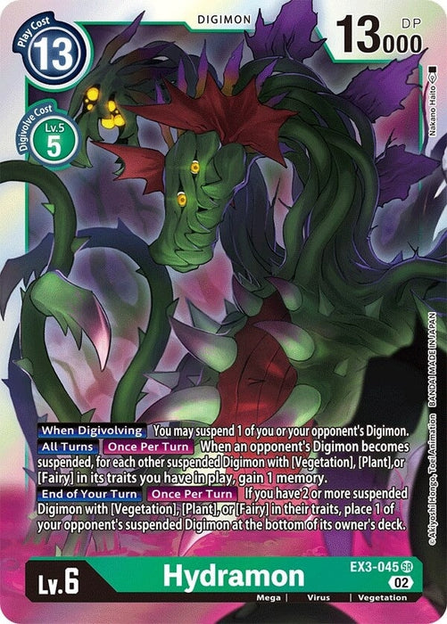 Hydramon (EX3-045 SR) 