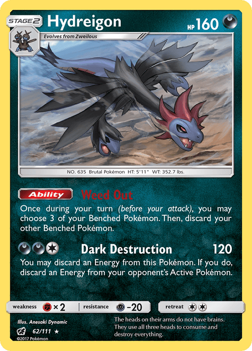 Hydreigon [SM - Crimson Invasion] 