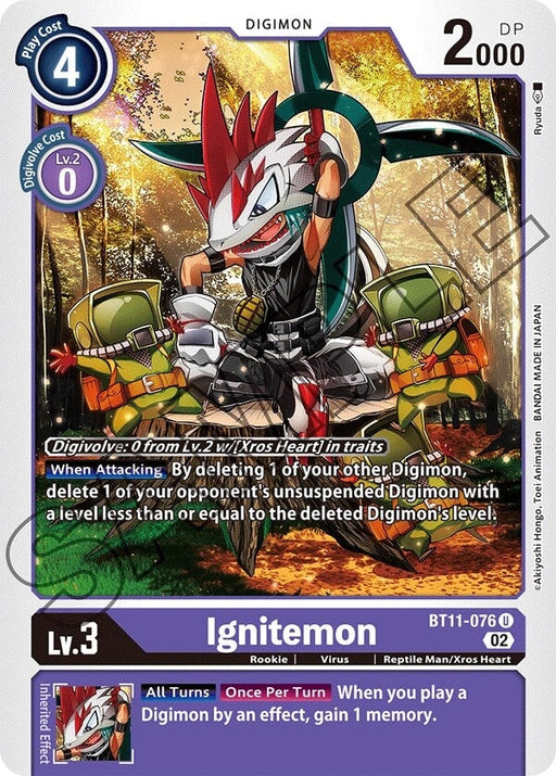 Ignitemon (BT11-076 U) 