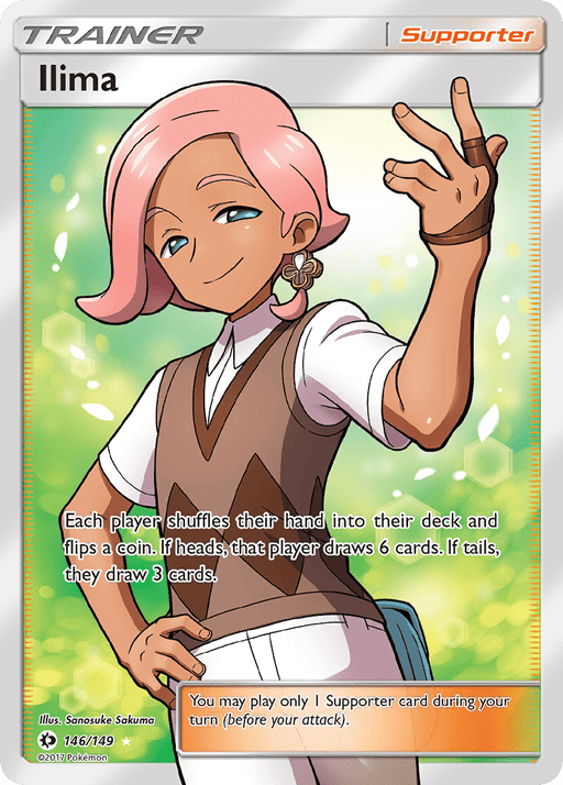 Ilima (Full Art) [SM Base Set] 