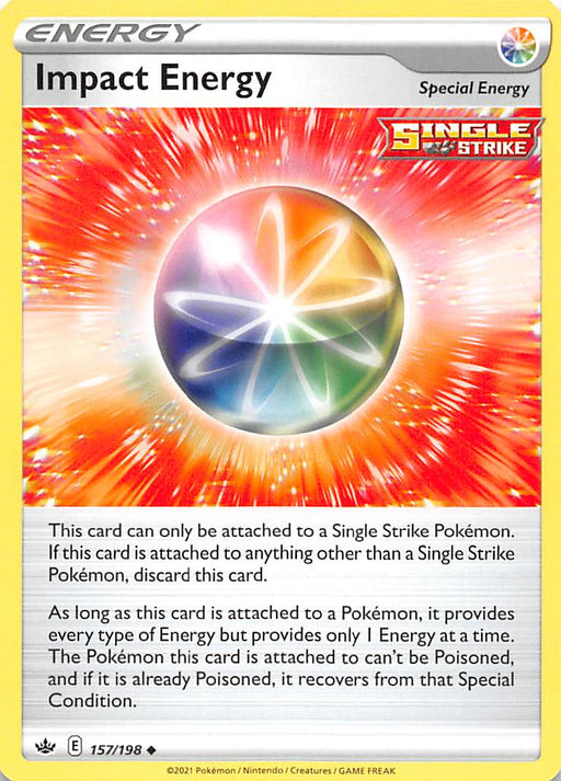 Impact Energy (157/198) [Sword & Shield: Chilling Reign] 