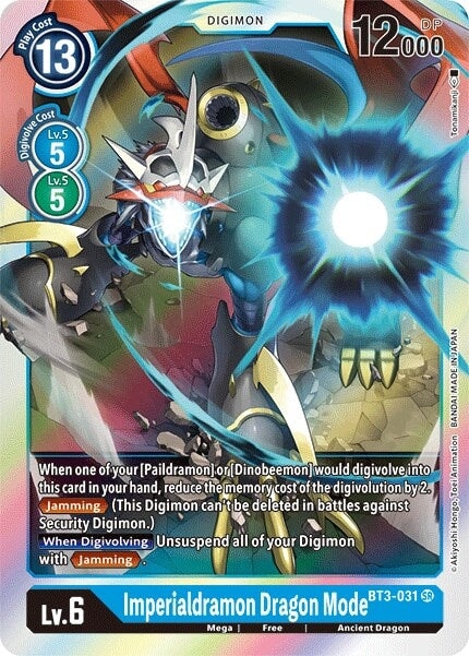 Imperialdramon Dragon Mode (BT3-031 SR) 