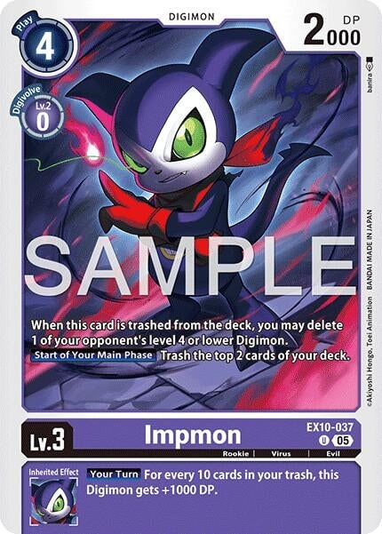 Impmon (EX10-037 U) 