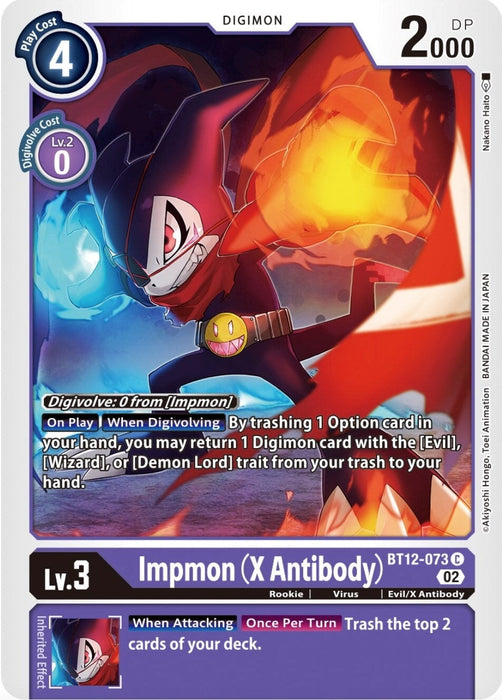 Impmon (X Antibody) (BT12-073 C) 