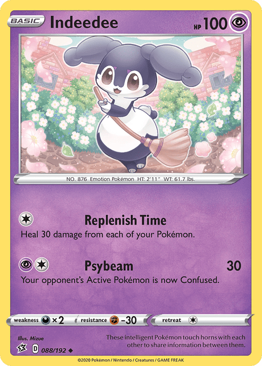 Indeedee [SWSH02: Rebel Clash] 