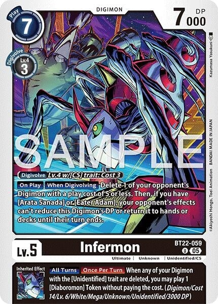 Infermon (BT22-059 U) 