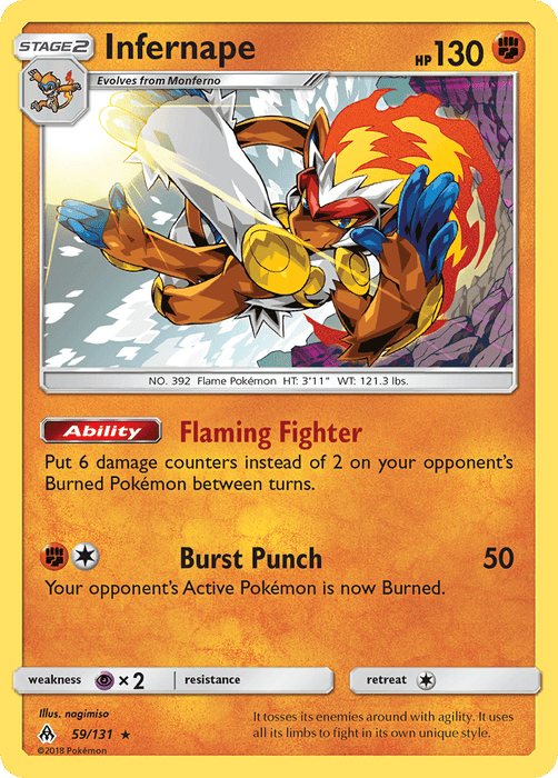 Infernape [SM - Forbidden Light] 