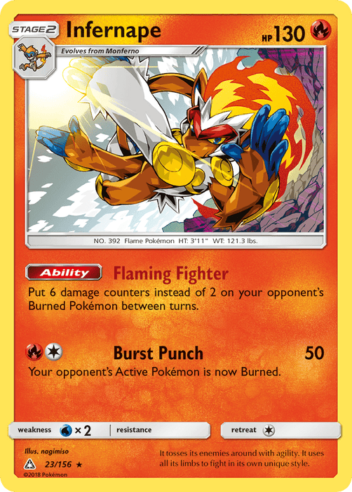 Infernape [SM - Ultra Prism] 