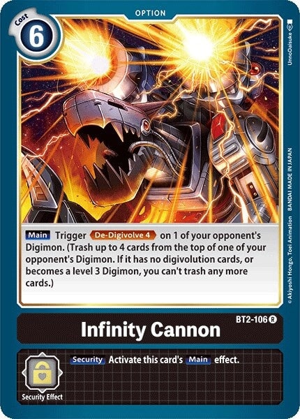 Infinity Cannon (BT2-106 R) 