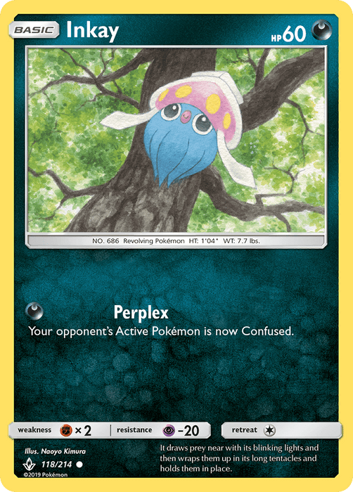 Inkay (118/214) [Sun & Moon: Unbroken Bonds] 